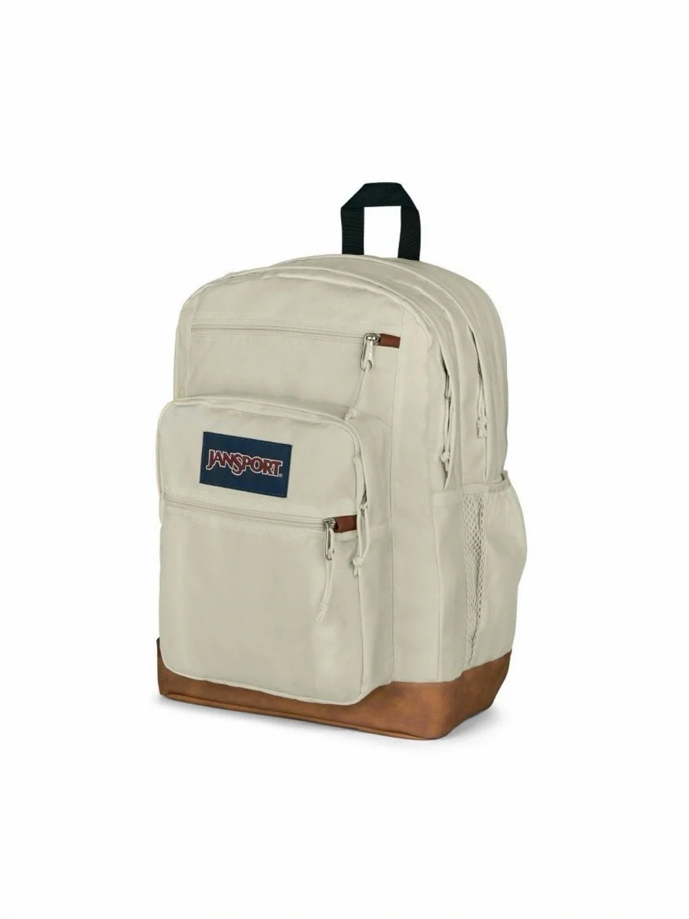JanSport Backpack School Water Resistant 15”-Laptop Cool Student 17.5” Coconut